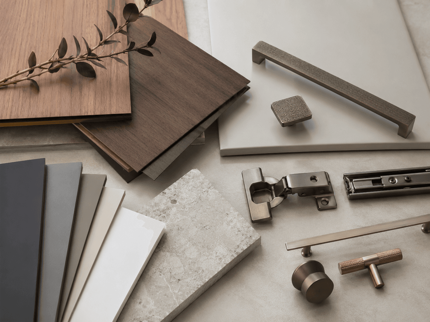 Material and hardware detail visual reference